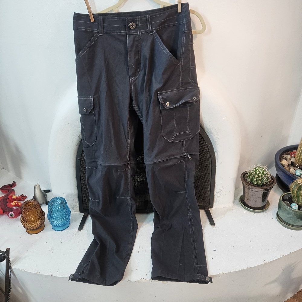 Kuhl Men's Dark Grey Renegade Stealth Pants, 30x34